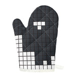 White Brick Puzzle Video Game Print Single Oven Mitt