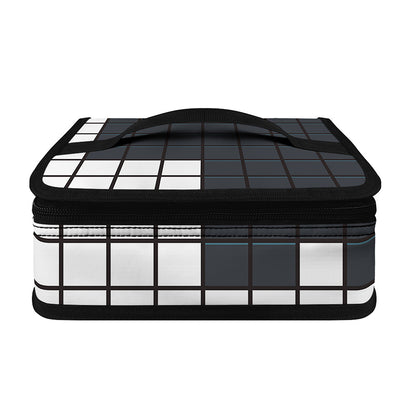 White Brick Puzzle Video Game Print Small Lunch Bag
