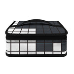 White Brick Puzzle Video Game Print Small Lunch Bag