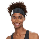 White Brick Puzzle Video Game Print Sports Headband
