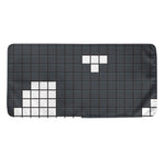 White Brick Puzzle Video Game Print Towel