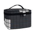 White Brick Puzzle Video Game Print Travel Makeup Bag