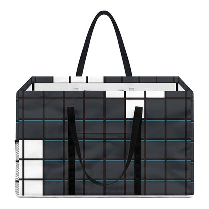 White Brick Puzzle Video Game Print Utility Tote Bag
