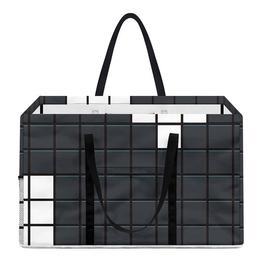 White Brick Puzzle Video Game Print Utility Tote Bag