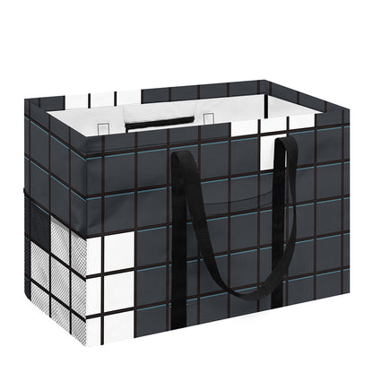 White Brick Puzzle Video Game Print Utility Tote Bag