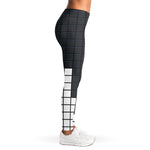 White Brick Puzzle Video Game Print Women's Leggings