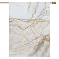 White Brown Grunge Marble Print House Flag
