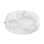 White Brown Smooth Marble Print Car Side Mirror Covers