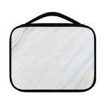 White Brown Smooth Marble Print Classic Bible Case