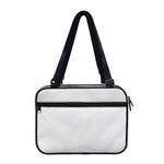 White Brown Smooth Marble Print Double Strap Bible Bag