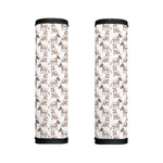 White Bull Terrier Pattern Print Handle Covers