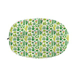White Cactus Plant Pattern Print Car Side Mirror Covers