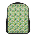 White Cactus Plant Pattern Print Casual Backpack