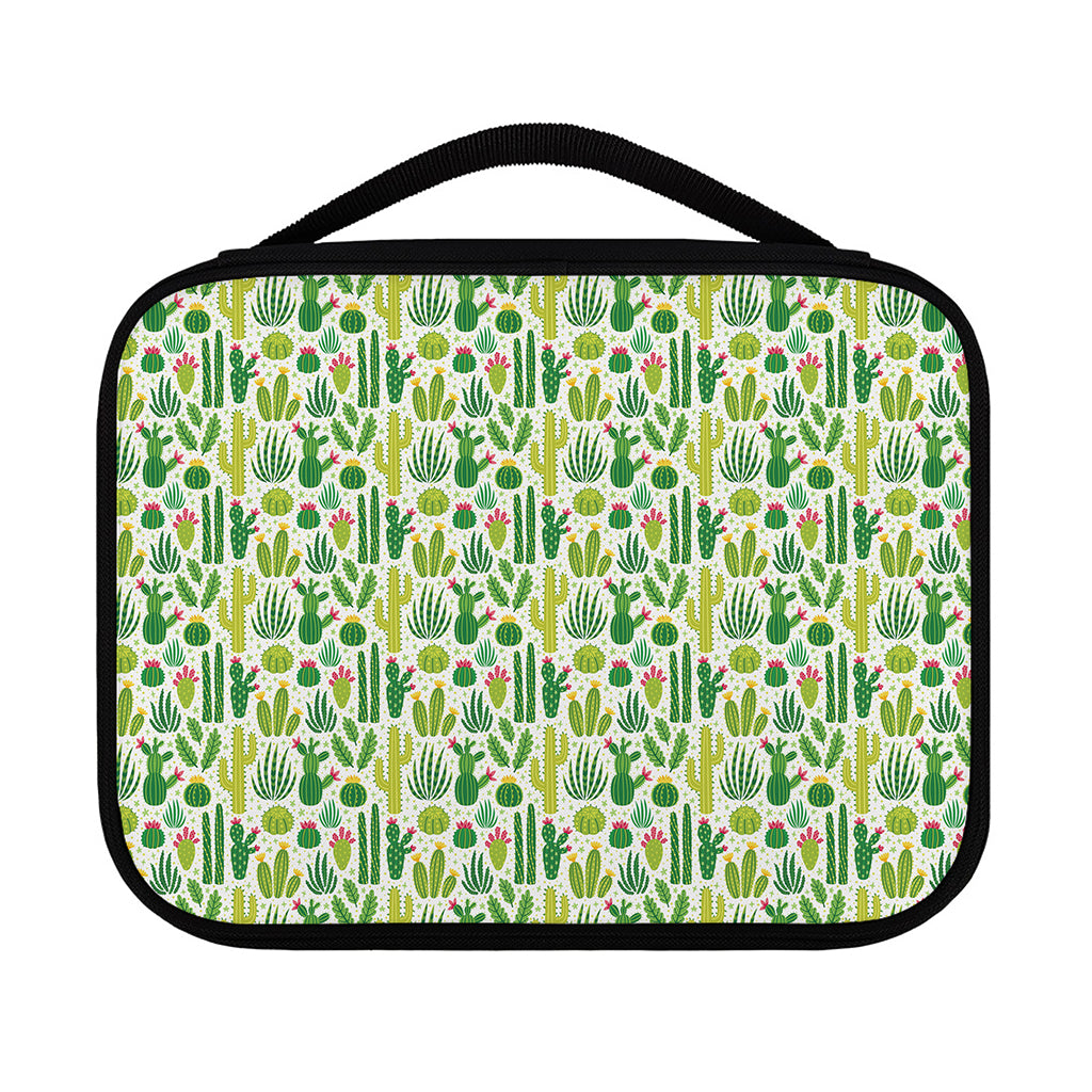 White Cactus Plant Pattern Print Classic Bible Case