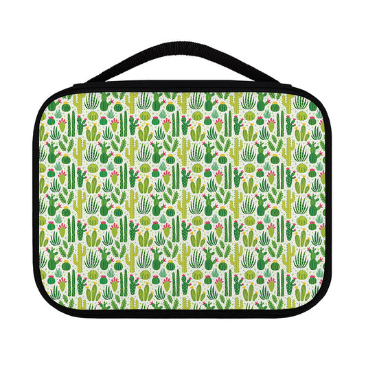 White Cactus Plant Pattern Print Classic Bible Case