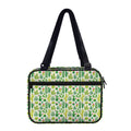 White Cactus Plant Pattern Print Double Strap Bible Bag