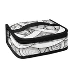 White Celtic Trinity Knot Symbol Print Small Lunch Bag