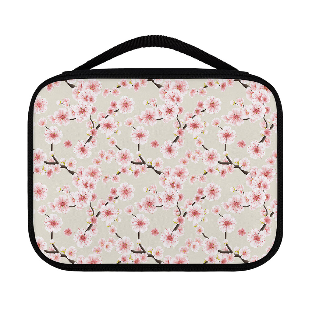 White Cherry Blossom Pattern Print Classic Bible Case