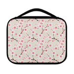 White Cherry Blossom Pattern Print Classic Bible Case