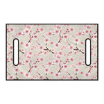 White Cherry Blossom Pattern Print Golf Cart Seat Cover