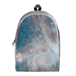 White Cloud Galaxy Space Print Backpack