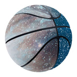 White Cloud Galaxy Space Print Basketball