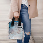 White Cloud Galaxy Space Print Bible Tote Bag