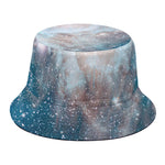 White Cloud Galaxy Space Print Bucket Hat