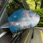 White Cloud Galaxy Space Print Car Side Mirror Covers