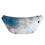 White Cloud Galaxy Space Print Fanny Pack
