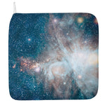 White Cloud Galaxy Space Print Hand Towel