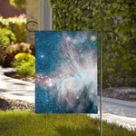White Cloud Galaxy Space Print House Flag