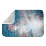 White Cloud Galaxy Space Print Indoor Door Mat