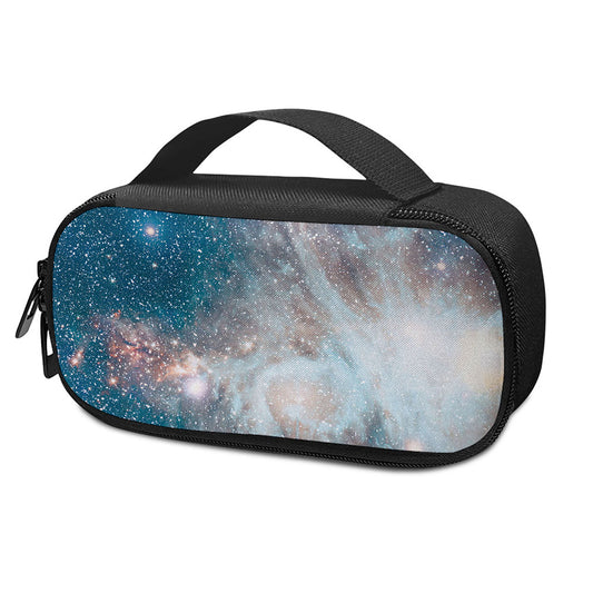 White Cloud Galaxy Space Print Insulin Cooler Travel Case