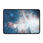 White Cloud Galaxy Space Print Kitchen Mat