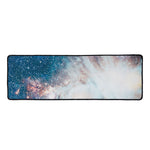 White Cloud Galaxy Space Print Long Kitchen Mat