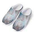 White Cloud Galaxy Space Print Mesh Casual Shoes