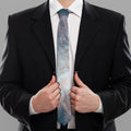 White Cloud Galaxy Space Print Necktie
