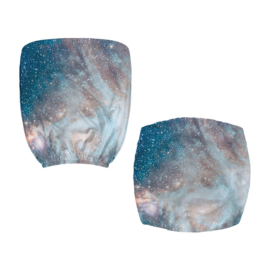 White Cloud Galaxy Space Print Office Chair Cover
