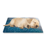 White Cloud Galaxy Space Print Pet Cooling Mat Cover