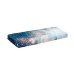White Cloud Galaxy Space Print Piano Keyboard Cover
