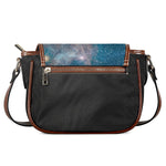 White Cloud Galaxy Space Print Saddle Bag