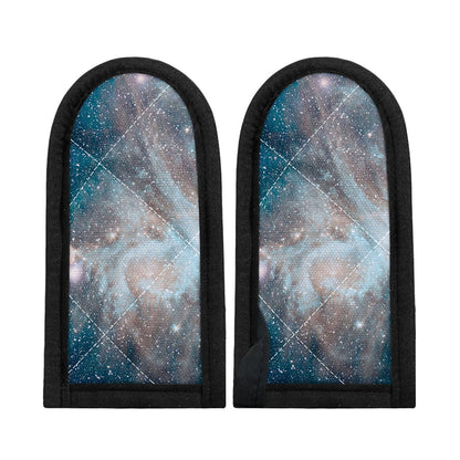 White Cloud Galaxy Space Print Skillet Handle Cover