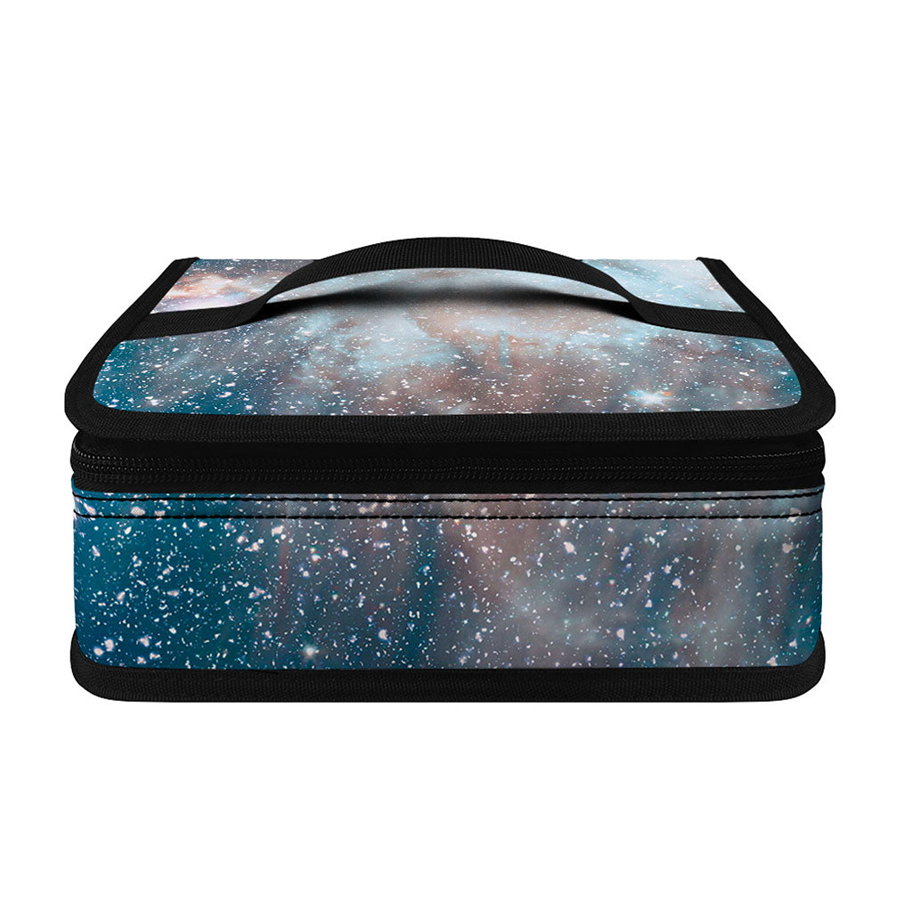 White Cloud Galaxy Space Print Small Lunch Bag