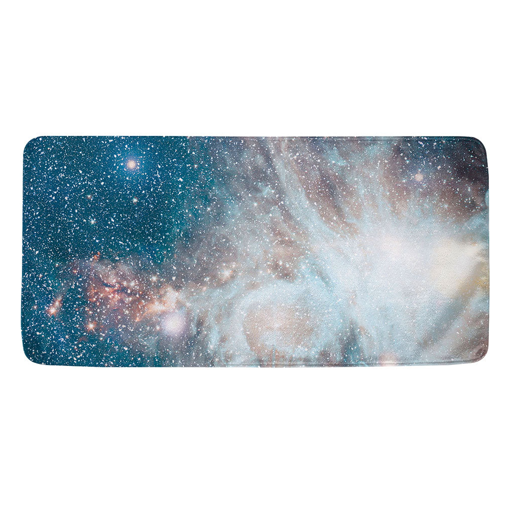 White Cloud Galaxy Space Print Towel