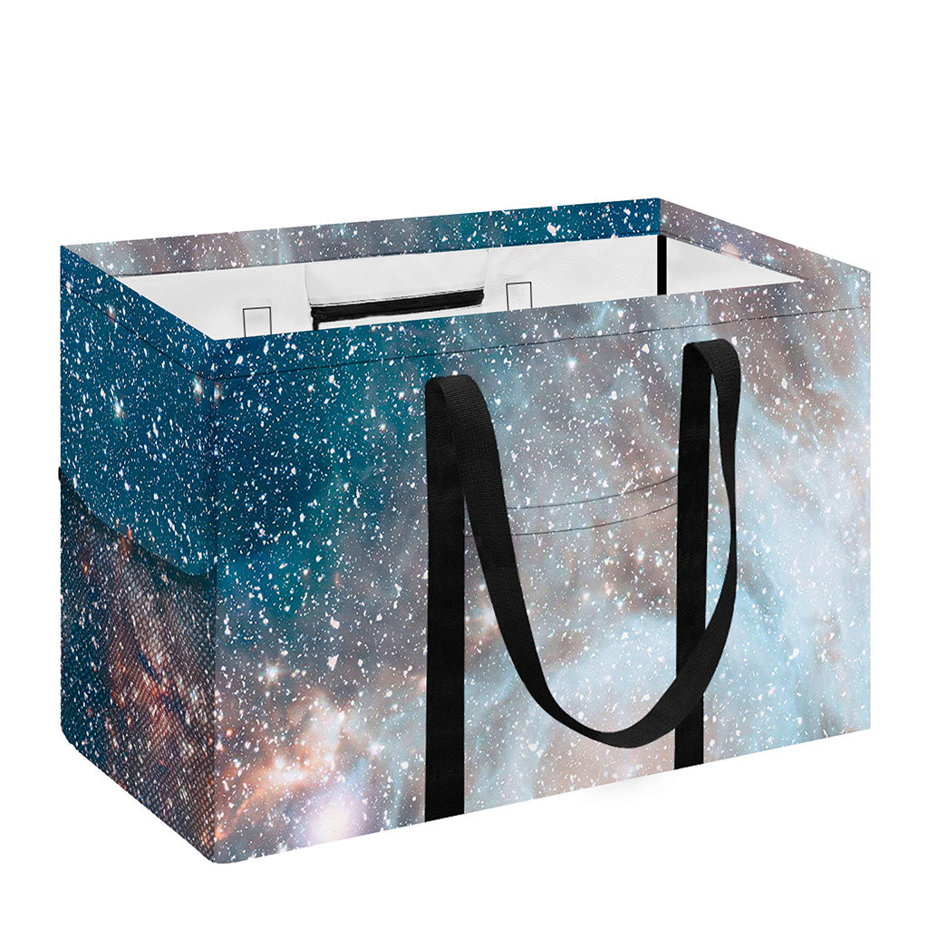 White Cloud Galaxy Space Print Utility Tote Bag