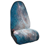 White Cloud Galaxy Space Print Waterproof Car Seat Cover