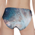 White Cloud Galaxy Space Print Women's Panties