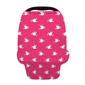 White Dove Breast Cancer Pattern Print Baby Seat Cover