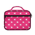 White Dove Breast Cancer Pattern Print Briefcase Bible Bag